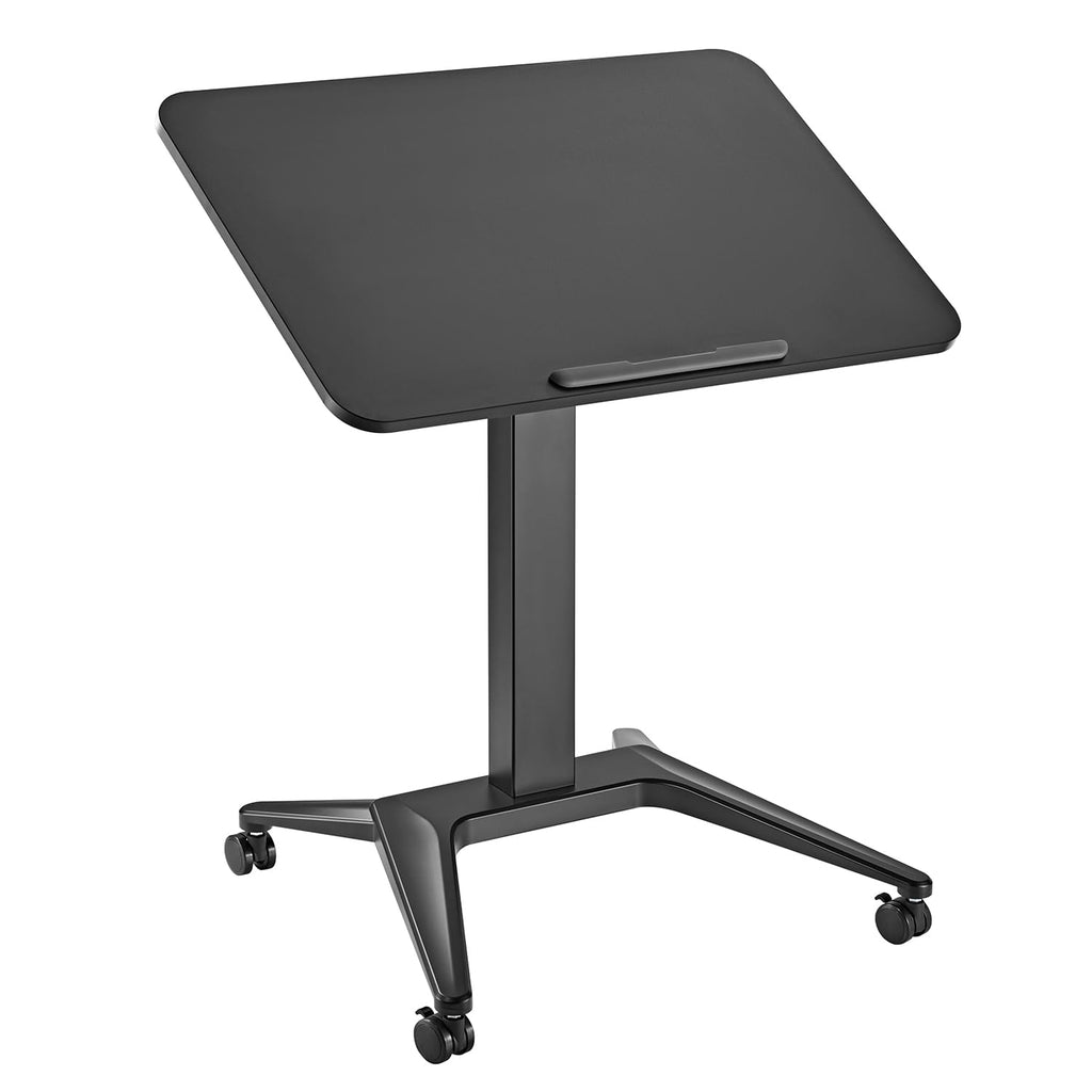 Maclean MC-453 B Table Mobile pour Ordinateur Portable Noir 80 x 52 cm
