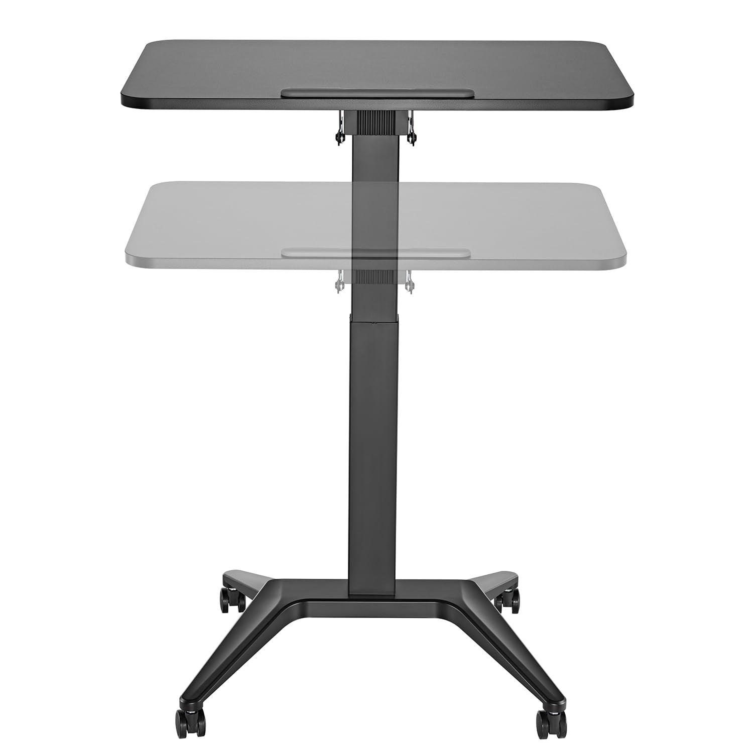 Maclean MC-453 B Table Mobile pour Ordinateur Portable Noir 80 x 52 cm