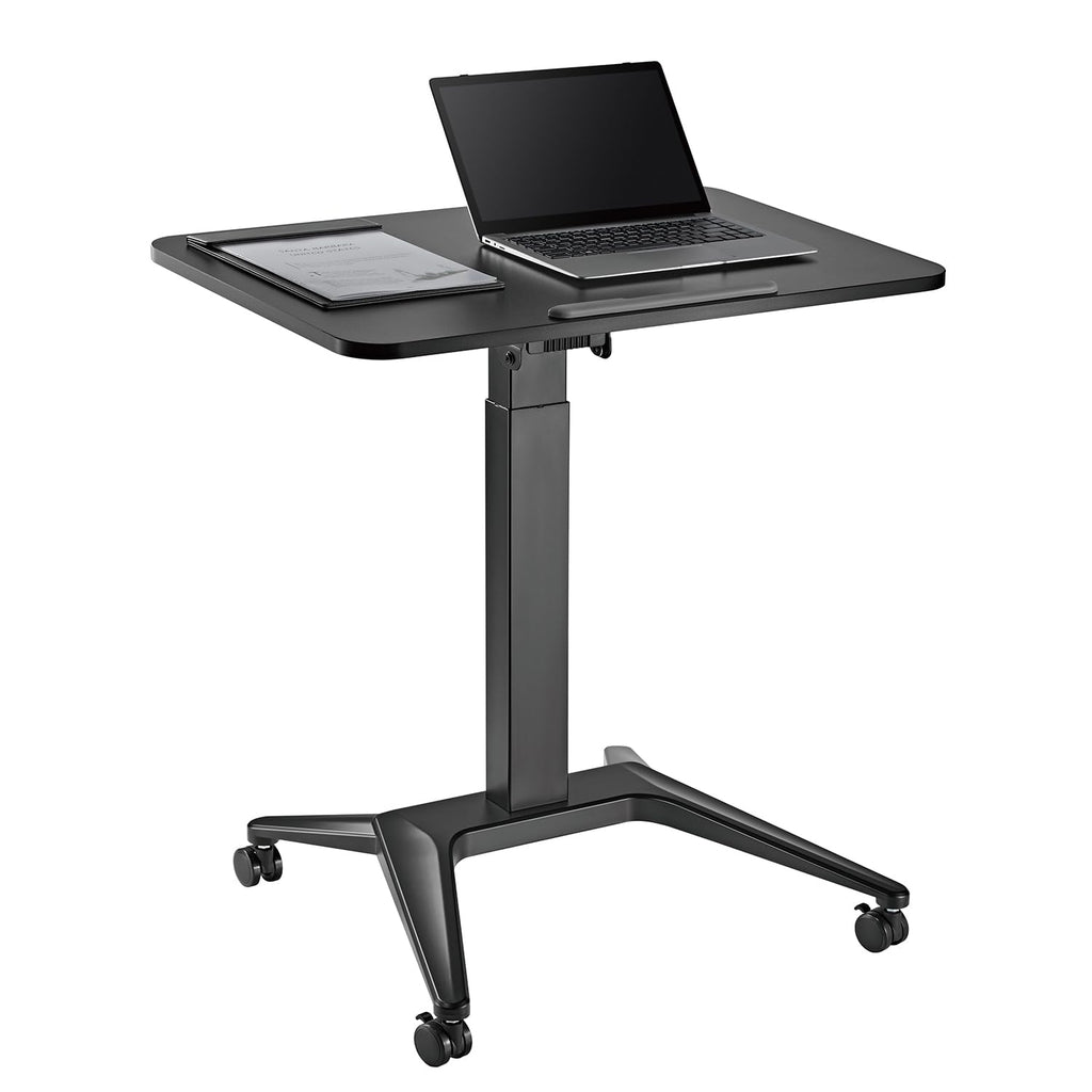 Maclean MC-453 B Table Mobile pour Ordinateur Portable Noir 80 x 52 cm