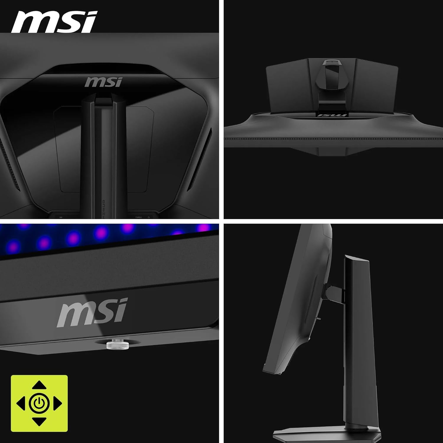 MSI MAG 274QPF X30MV écran Gaming 27 Pouces WQHD - Dalle Rapid VA Mini-LED 2560 x 1440, 300 Hz / 0,5 ms, DisplayHDR 1000, HDMI 2.1, DP 1.4a, Inclinaison/Hauteur réglables, Noir
