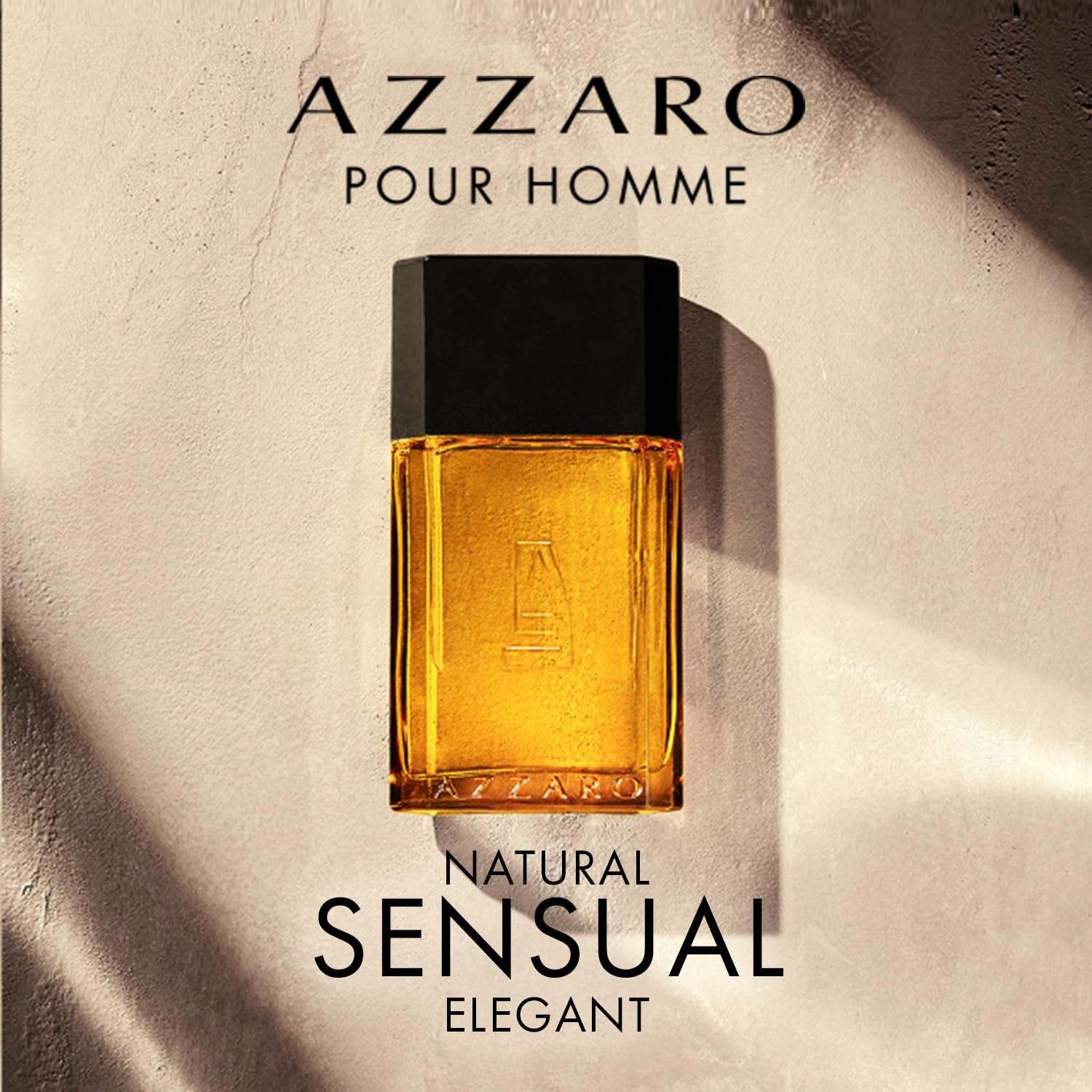 AZZARO Pour Homme - Eau De Toilette Homme - Fougère Aromatique Boisée - Patchouli, Vétiver & Santal - Tenue Longue Durée - Spray Vaporisateur