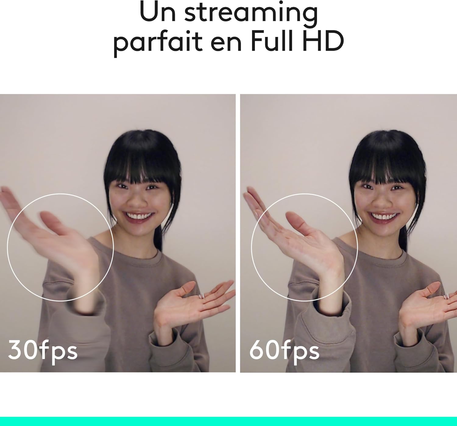 Logitech C922 Pro Stream Webcam, Ultra-fast Streaming HD 1080p/30fps, HD 720p/60ims, Stereo Audio, HD Correction, Auto Focus, Youtube, Twitch, Camera PC/Mac/Laptop/Macbook/Tablet