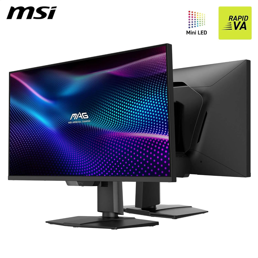 MSI MAG 274QPF X30MV écran Gaming 27 Pouces WQHD - Dalle Rapid VA Mini-LED 2560 x 1440, 300 Hz / 0,5 ms, DisplayHDR 1000, HDMI 2.1, DP 1.4a, Inclinaison/Hauteur réglables, Noir